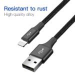 ⁦Baseus Fast 4-In-1 Type-C, Micro Usb 3.5A 1.2M Cable For Iphone(2)+ Smartphone⁩ - الصورة ⁦4⁩
