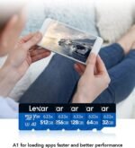 Lexar High-Performance 633x 32GB microSDHC UHS-I Card w/ SD Adapter, Up To 100MB/s Read, for Smartphones, Tablets, and Action Cameras (LSDMI32GBBNL633A) - Image 4