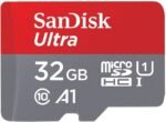 ⁦SanDisk 32GB Ultra MicroSDHC UHS-I Memory Card with Adapter - 98MB/s, C10, U1, Full HD, A1, Micro SD Card - SDSQUAR-032G-GN6MA⁩ - الصورة ⁦3⁩