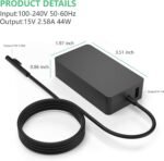 Surface Pro Charger 15V 2.58a - Image 3