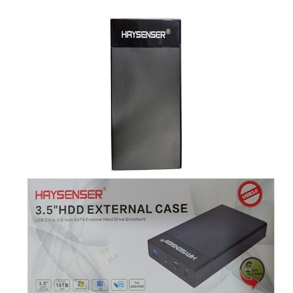 78a432ca2c4272a0ee6582deee52d3bb50f18089_9fc054626b8649d0bf183b3a4cfdf846 Haysenser USB 3.0 Hard Disk External Case (3.5in) - Image 1