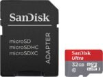 SanDisk Ultra 32GB microSDHC UHS-I Card with Adapter, Silver, Standard Packaging (SDSQUNC-032G-GN6MA) - Image 3