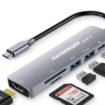 Haysenser USB-C Multi-Port Hub 6 in 1