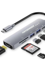 Haysenser USB-C Multi-Port Hub 6 in 1