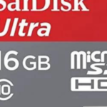 SanDisk ULTRA Micro SDHC Card 16GB 80MB/s Class 10 UHS-I + adapter