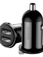 Baseus Grain Pro Car Charger (Dual USB 4.8A ) Black