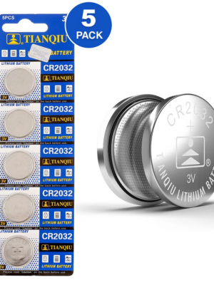 Untitled design Tianqiu CR2032 3V Lithium Coin Cell Batteries (5 Batteries) - Image 1
