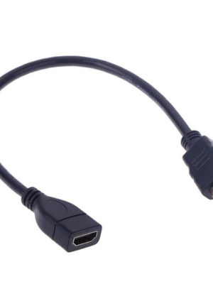 Untitled design (5) Cable 50cm HDTV HDTV A type male to hdmi Female - Image 1