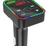F2 car mp3 player bluetooth fm transmitter 5.0 mobile phone charging 12V/24V