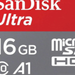 SanDisk 16GB Ultra microSDHC UHS-I Memory Card with Adapter - 98MB/s, C10, U1, Full HD, A1, Micro SD Card - SDSQUAR-016G-GN6MA