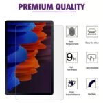 ⁦Tempered Glass Samsung Galaxy Tab A7 10.4 Table Screen Protector SM-T500 505 507⁩ - الصورة ⁦2⁩