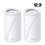 Deco BE85(2-pack) BE19000 Tri-Band Whole Home Mesh WiFi 7 System