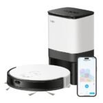 Tapo RV20 Mop Plus  MagSlim™ LiDAR Navigation Robot Vacuum & Mop+ Smart Auto-Empty Dock