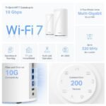 Deco BE85(1-Pack)- BE19000 Tri-Band Whole Home Mesh WiFi 7 System - Image 2