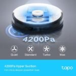Tapo RV30 Plus LiDAR Navigation Robot Vacuum & Mop + Smart Auto-Empty Dock - Image 4