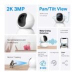 Tapo C210 Pan/Tilt Home Security Wi-Fi Camera - Image 2