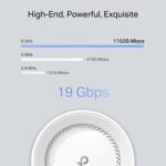 Deco BE85(2-pack) BE19000 Tri-Band Whole Home Mesh WiFi 7 System - الصورة 5