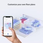⁦Ezviz RE4 Plus Robot Vacuum & Mop White CS-RE4P-PWT5⁩ - الصورة ⁦7⁩