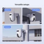⁦H9C 2K 3MP Dual lens Smart Home Camera⁩ - الصورة ⁦2⁩