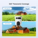 ⁦H9C 2K 3MP Dual lens Smart Home Camera⁩ - الصورة ⁦6⁩