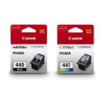 Canon PG440 Black, CL441 Color Cartridges