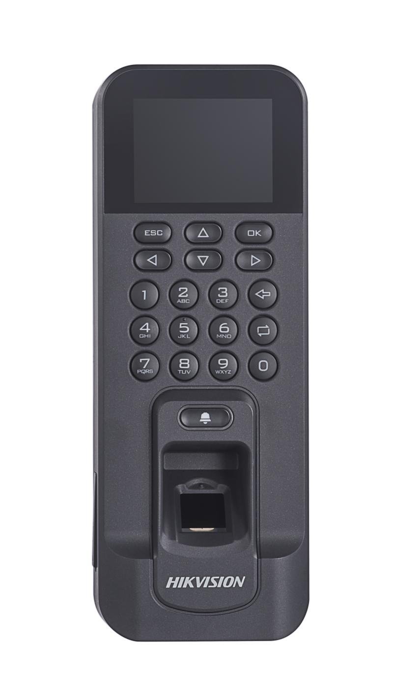 DS-K1T804AEF.jpg Hikvision DS-K1T804AEF - Pro Series Fingerprint Terminal with built in car reader for EM card - Image 1