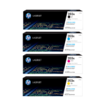 HP 203A Original LaserJet Toner Cartridge – Black, Cyan, Magenta, Yellow
