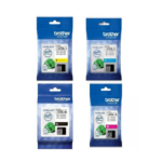 Brother LC472XL High Yield Ink Cartridges – Black, Cyan, Magenta, Yellow