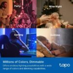 ⁦Tapo L535E Smart WiFi Light Bulb, Multicolor⁩ - الصورة ⁦4⁩