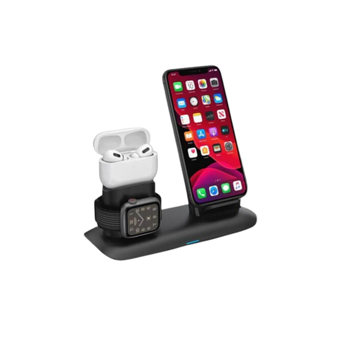 Porodo-4-in-1-Slim-Charging-Base Porodo 4-in-1 Slim Charging Base - Image 1