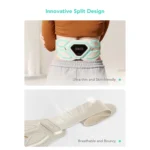 ⁦SKG Lower Back Massager with Heating Pad Infrared Lumbar Belt – W9 PRO⁩ - الصورة ⁦6⁩