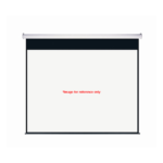 VICTORYSCREEN 220cm x 180cm Projector Screen – Electric with Remote