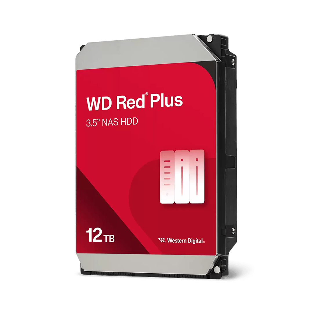 WD120EFGX WD 12TB Red Plus 3.5" NAS HDD - Image 1