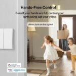 ⁦Tapo S220 Smart Light Switch, 2-Gang 1-Way⁩ - الصورة ⁦3⁩