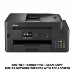 Brother DCP-T830DW All-in-One Wireless Ink Tank Printer