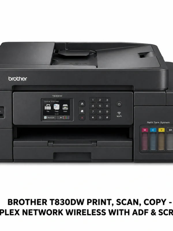 Brother DCP-T830DW All-in-One Wireless Ink Tank Printer