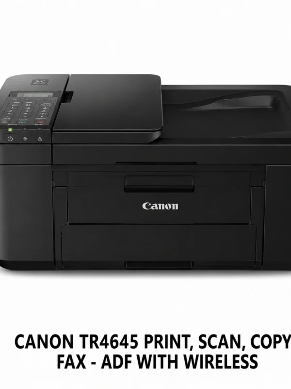 Canon TR4645 Wireless All-in-One Inkjet Printer with ADF & Fax